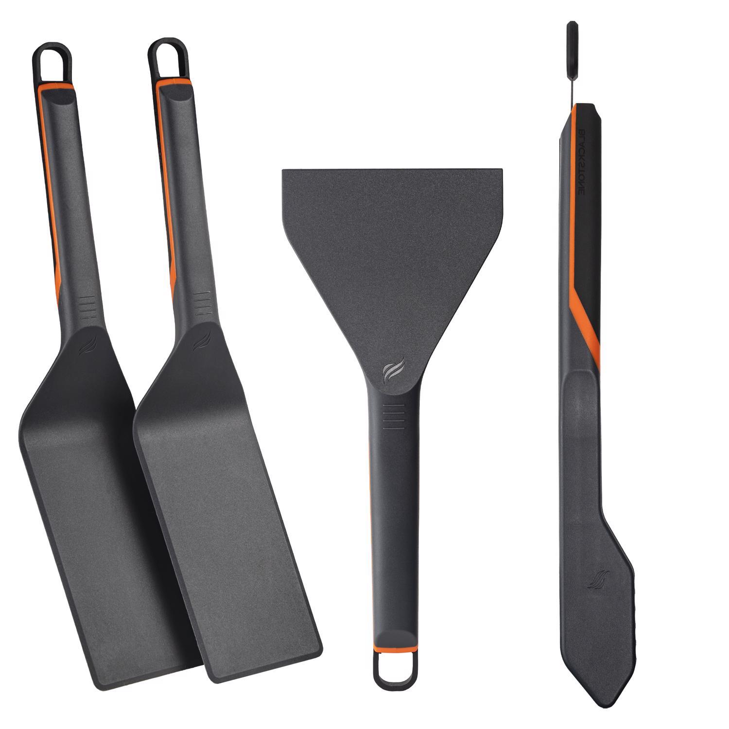 Photos - BBQ Accessory Blackstone Nylon Black Griddle Tool Set 4 pc 8202 