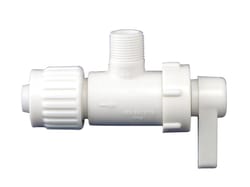 Flair-It 1/2 in. PEX X 3/8 in. Compression Plastic Angle Stop Valve