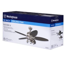 Westinghouse Xavier II 52 in. Brushed Nickel Indoor Ceiling Fan