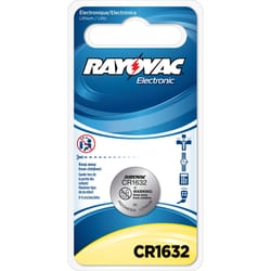 Rayovac Lithium CR1632 3 V Button Cell Battery 1 pk