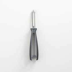 Linden Sweden Jonas Gray Plastic/Stainless Steel Peeler