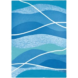 Homefires 3 ft. W X 5 ft. L Multi-Color Tranquility Bay Polypropylene Accent Rug