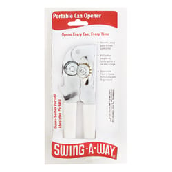 Swing-A-Way Wall Mount Can Opener with Magnet, 1-Pack, White 