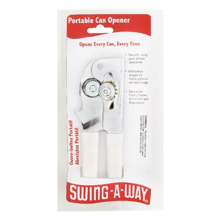 Swing-A-Way 407RDFS Handheld Can Opener with Red Handle