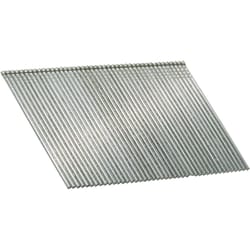 Grip-Rite 2-1/2 in. L X 15 Ga. Angled Strip Electro Galvanized Finish Nails 3650 pk