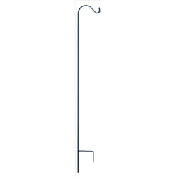 Living Accents Black Steel 84 in. H Shepherds Plant Hook 1 pk