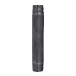 STZ Industries 3/4 in. MIP each X 3/4 in. D MIP Black Steel 7 in. L Nipple