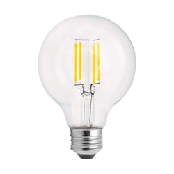 Satco G25 E26 (Medium) LED Bulb Warm White 60 Watt Equivalence 2 pk
