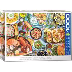Eurographics Seafood Table Jigsaw Puzzles Multicolored 1000 pc