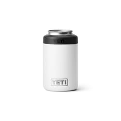 YETI Rambler 12 oz Colster White BPA Free Can Insulator