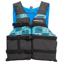 Airhead Adult Sizes Blue/Black Life Jacket