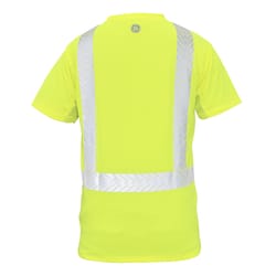 GE Reflective Safety Tee Shirt High Visibility Lime XXL