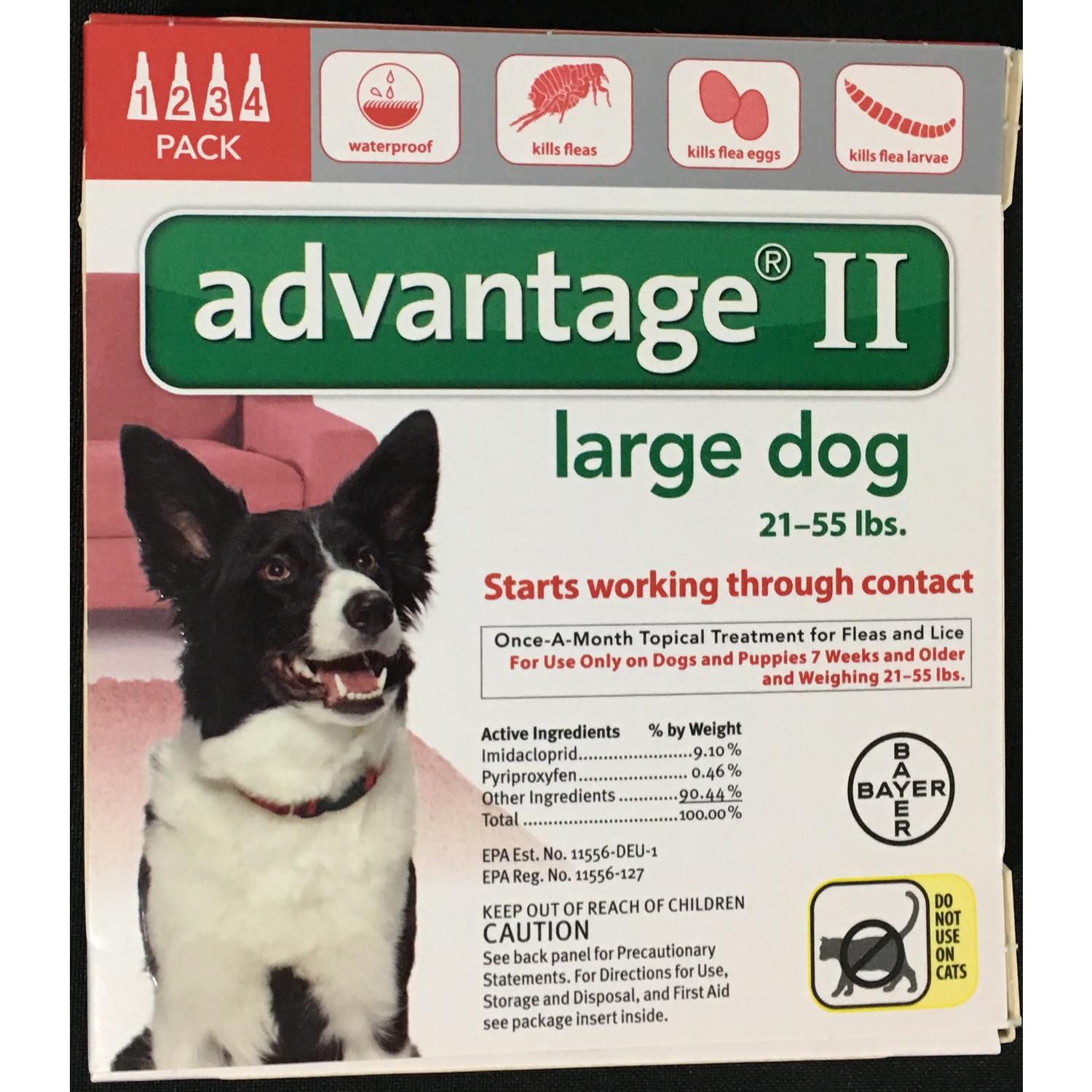 advantage 11 large dogs