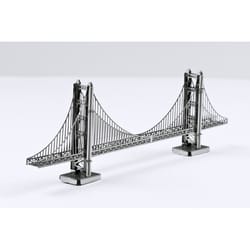 Fascinations Silver Golden Gate Bridge 3D Model Kit