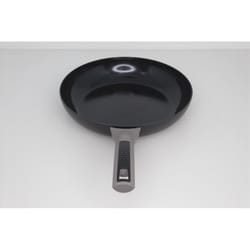 Imusa Mirro Ceramic Coated Aluminum Fry Pan 12 in. Black