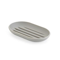 Umbra Touch Matte Gray Plastic Soap Dish