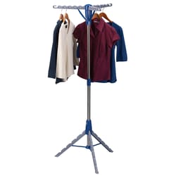 Household Essentials 65 in. H X 26 in. W X 26 in. D Metal Tripod Collapsible Clothes Drying Rack