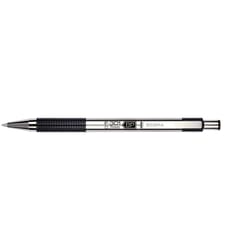 Zebra F-301 Black Retractable Ball Point Pen 1 pk