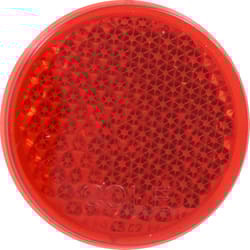 HILLMAN 1.25 in. Round Assorted Reflectors 6 pk