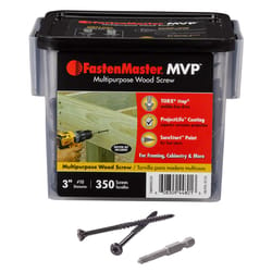 FastenMaster MVP 3 in. L Torx Ttap Self-Tapping Wood Screws 350 pk