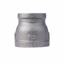 STZ Industries 2 in. FIP each X 1-1/2 in. D FIP Black Malleable Iron Reducing Coupling