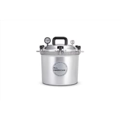 All American 1930 Cast Aluminum Pressure Canner 21.5 qt Silver