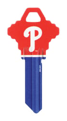 Hillman MLB Philadelphia Phillies House/Office Key Blank 68 SC1 Single