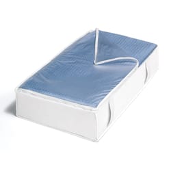 Whitmor Clear/White Underbed Storage Bag