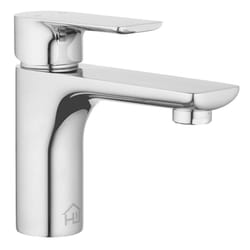 Homewerks Chrome Motion Sensing Modern Single-Handle Bathroom Sink Faucet 2 in.