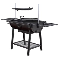 Oklahoma Joe's 19 in. Charcoal/Wood Grill Black