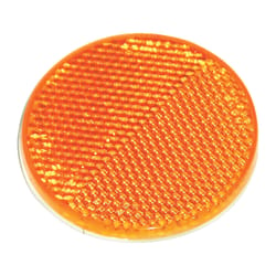US Hardware Amber Reflector 1 pk