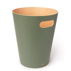 Umbra Woodrow 2 gal Spruce Wood Trash Can