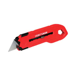 Craftsman 7.3 in. Sliding Knife Red 1 pk