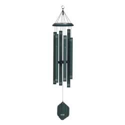 Arabesque Emerald Aluminum 44 in. Wind Chime