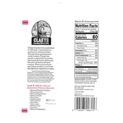 Claeys Old Fashioned Raspberry Hard Candy 6 oz