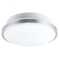 Globe Electric DuoBright 4.6 in. H X 13.4 in. W X 13.4 in. L White LED Ceiling Light Fixture