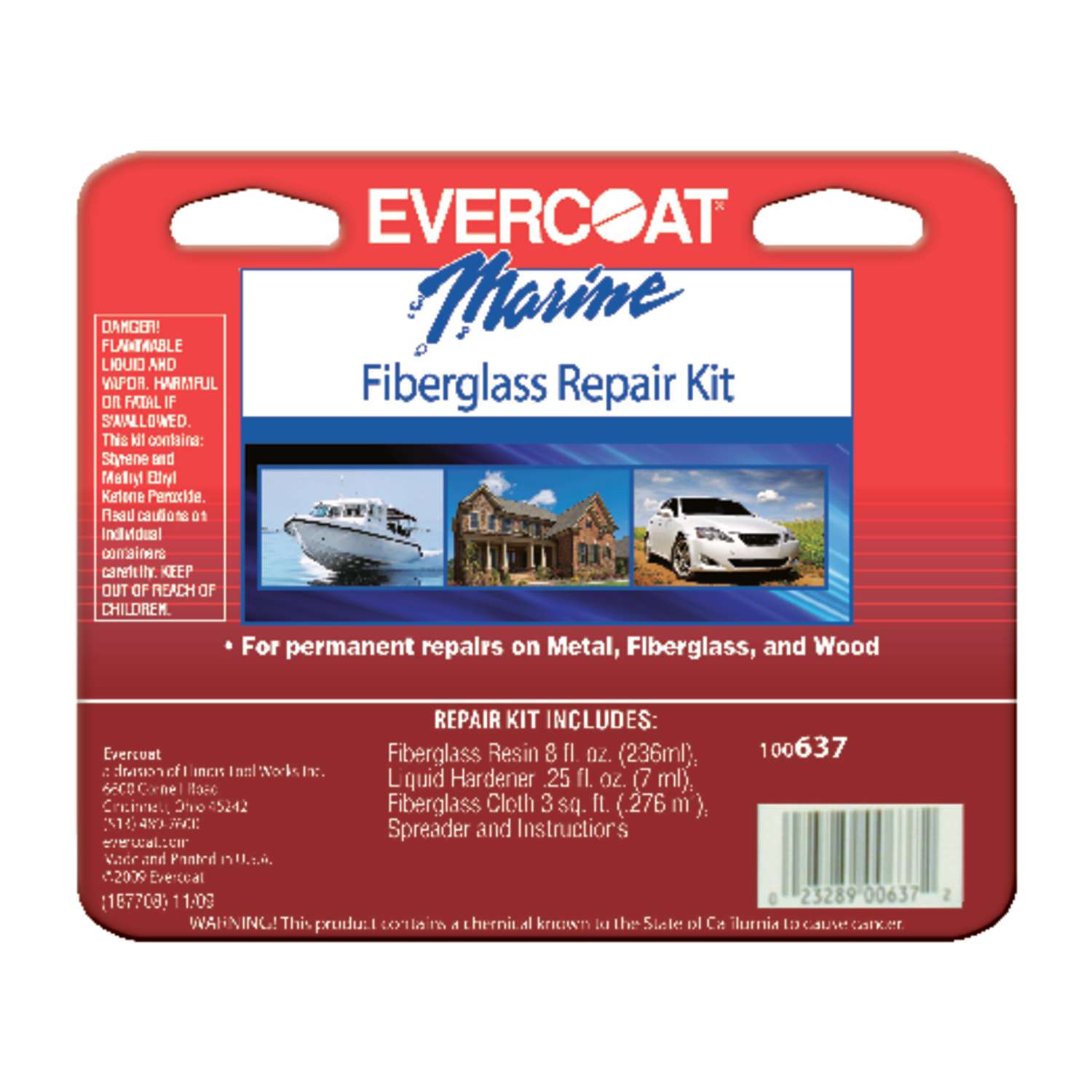 Evercoat Fiberglass Repair Kit 8 oz. Ace Hardware