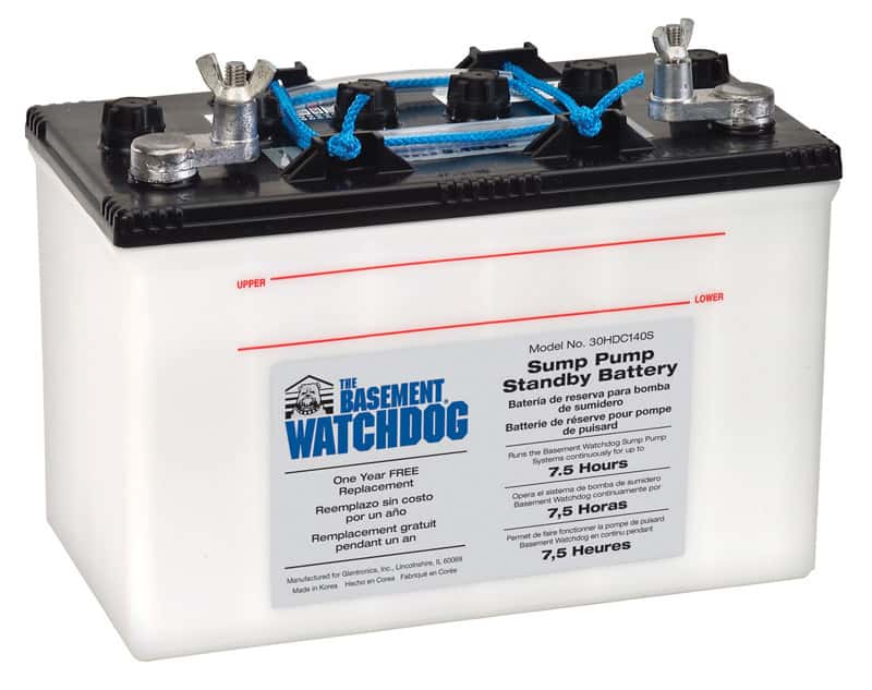 Basement Watchdog 700 Cca 12 Volt Deep Cycle Battery Ace Hardware