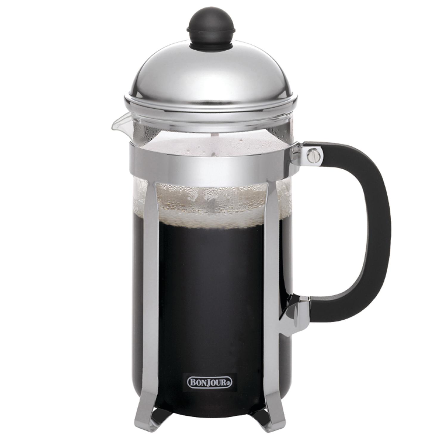 BonJour Monet 2 qt Silver French Press Sansujyuku sansujyuku.com