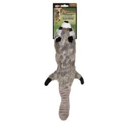 Spot Skinneeez Multicolored Raccoon Plush Dog Toy Large 1 pk