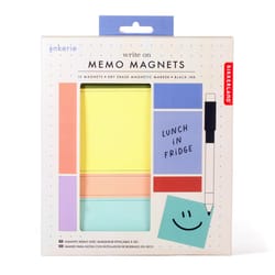 Kikkerland Memo Magnets 18 in. L X 15.5 in. W Assorted Lunch In Fridge Block Magnets 1 pk