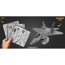 Metal Earth Lockheed Martin F-22 Raptor 3D Model Kit 70 pc