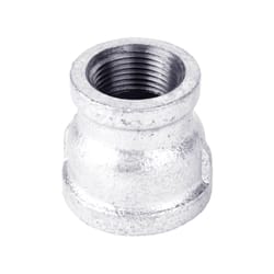 STZ Industries 1-1/4 in. FIP each X 1 in. D FIP Galvanized Malleable Iron Reducing Coupling
