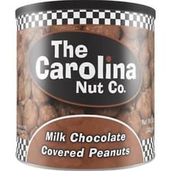 The Carolina Nut Company Chocolate Covered Peanuts 10 oz Can