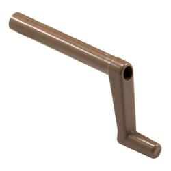 Prime-Line Brown Plastic Single-Arm Casement Crank Handle For RV Windows