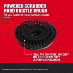Craftsman Hard Bristle Power Scrubber Brush