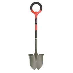 Radius Garden Root Slayer 43 in. Carbon Steel Round Garden Shovel Poly Handle