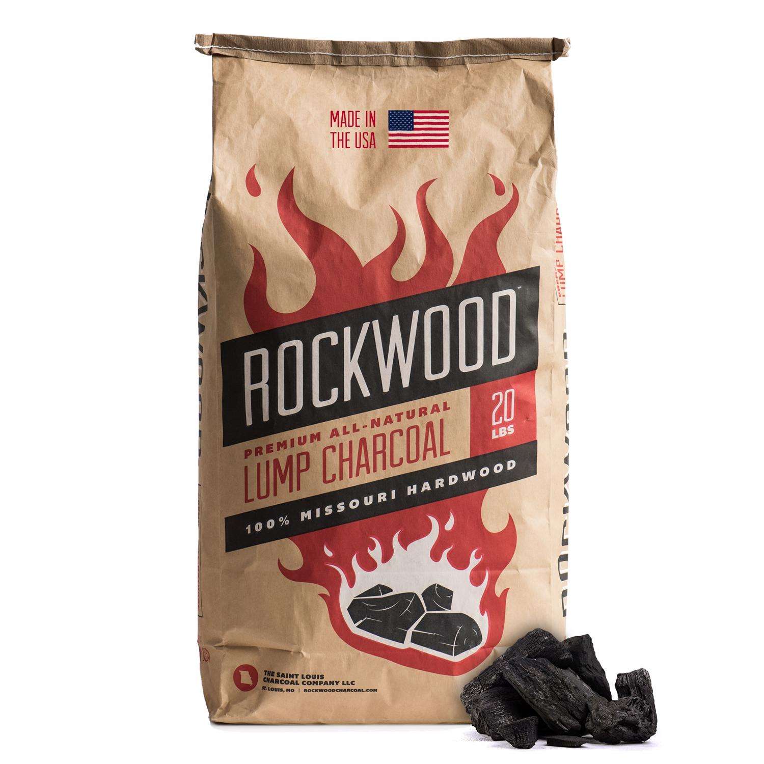 Rockwood All Natural Hardwood Lump Charcoal 20 lb Ace Hardware
