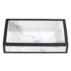 Avanti Linens Jasper Multicolored Plastic Soap Dish