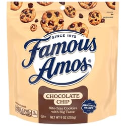Famous Amos Belgian Chocolate Cookies 9 oz Bagged
